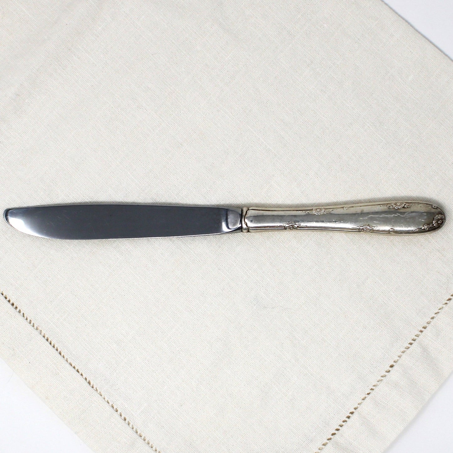 Knife, Towle, Madeira, Sterling Silver, Floral, No Monogram, Vintage 1948