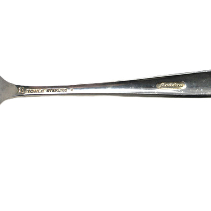 Teaspoon, Towle, Madeira, Sterling Silver, Floral, No Monogram, Vintage 1948