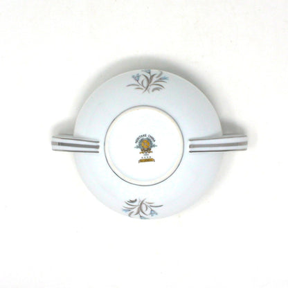 Sugar Bowl with Lid and Handles, Noritake, Blue Bell, Vintage Japan