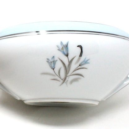 Sugar Bowl with Lid and Handles, Noritake, Blue Bell, Vintage Japan