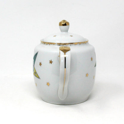 Teapot, Lefton, OES Order of the Eastern Star Freemasons, Vintage, SOLD
