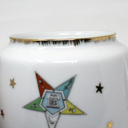 Teapot, Lefton, OES Order of the Eastern Star Freemasons, Vintage, SOLD