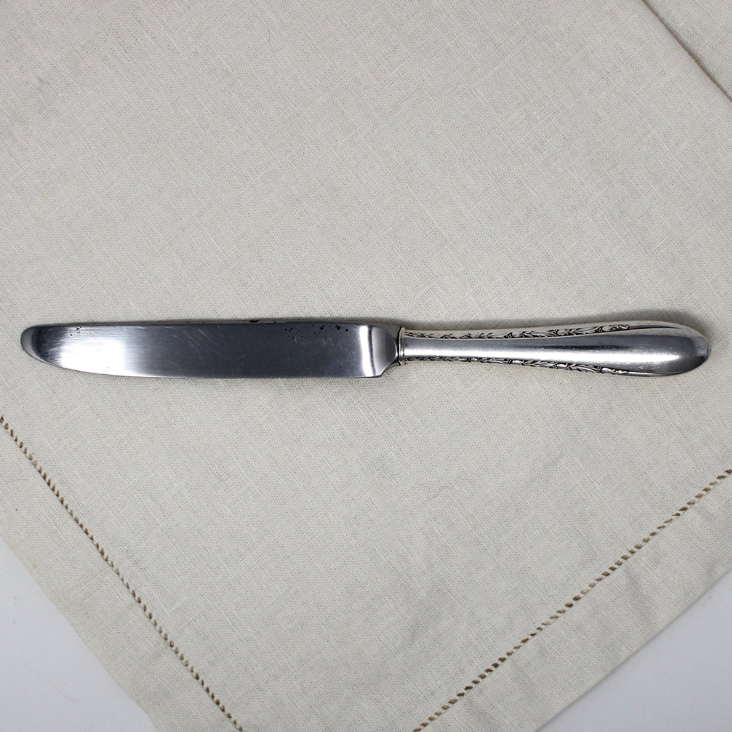 Knife, Gorham, Invitation Pattern, Silverplate, French Hollow Knife, Plate Pat. 1940, Vintage