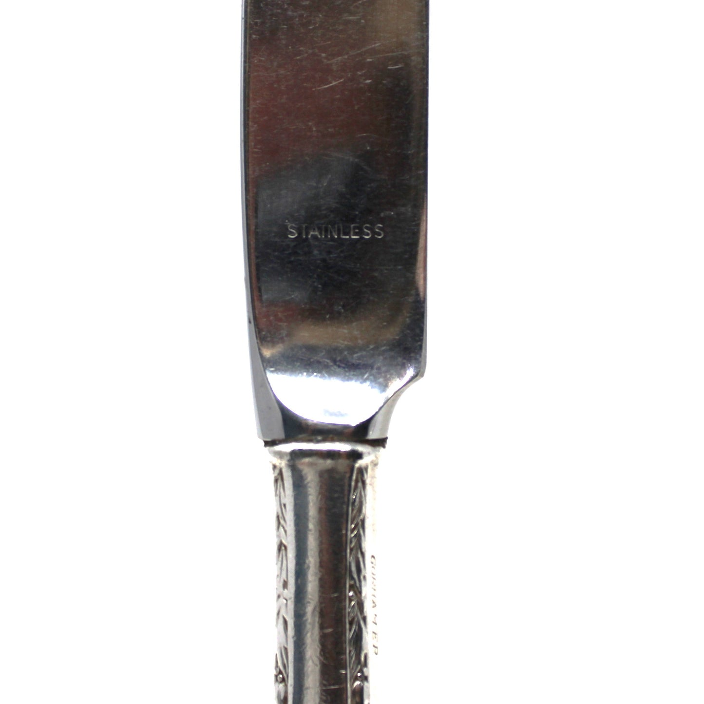 Knife, Gorham, Invitation Pattern, Silverplate, French Hollow Knife, Plate Pat. 1940, Vintage
