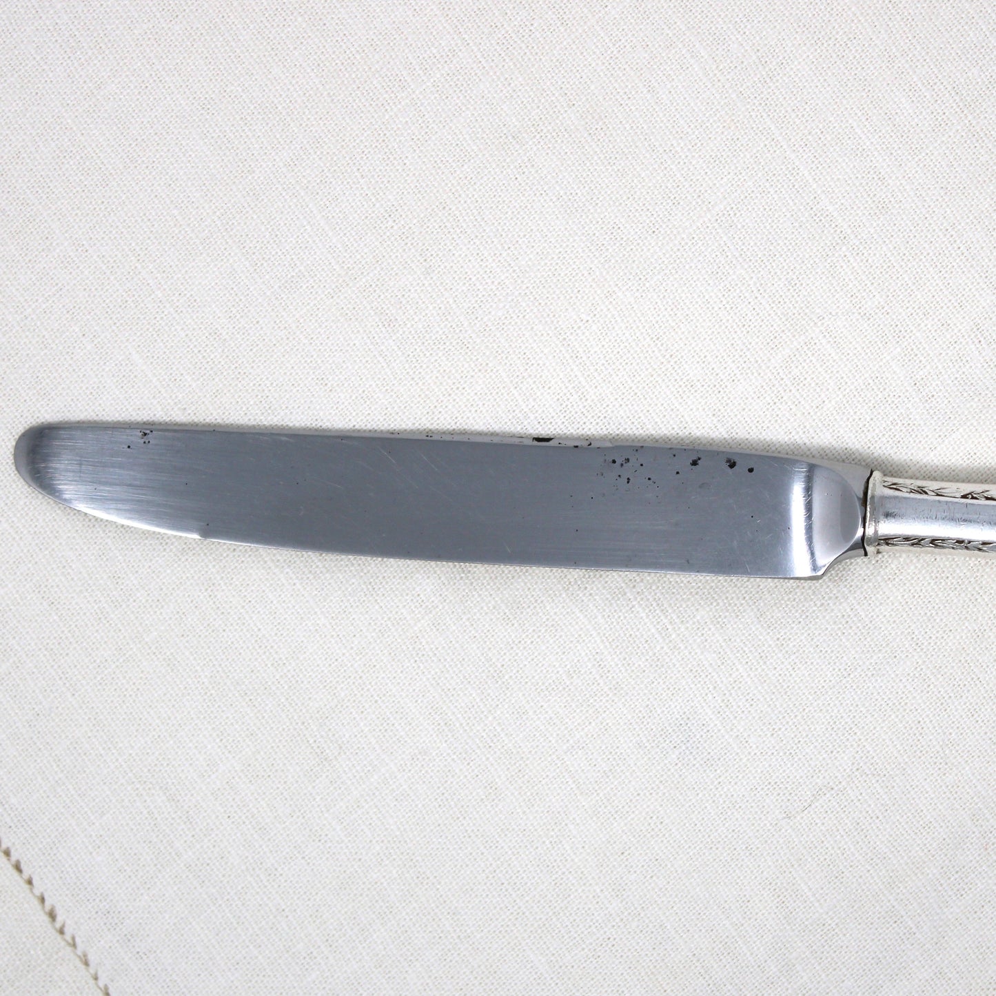 Knife, Gorham, Invitation Pattern, Silverplate, French Hollow Knife, Plate Pat. 1940, Vintage