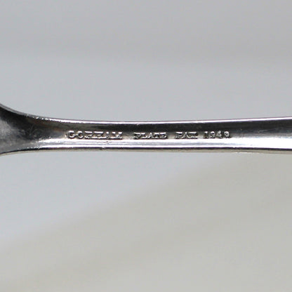 Teaspoons, Gorham, Invitation Pattern, Plate Pat. 1940, Set of 4, Silverplate, Vintage