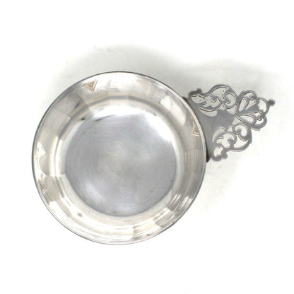 Porringer Bowl, Community Plate, Silverplate, Deauville Pattern, Scrolled Handle, Vintage, SOLD
