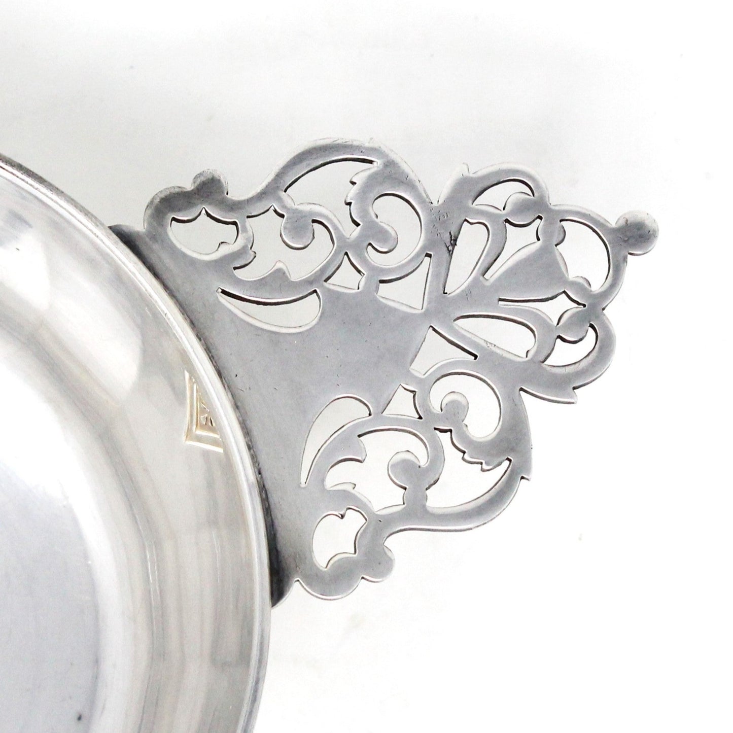 Porringer Bowl, Community Plate, Silverplate, Deauville Pattern, Scrolled Handle, Vintage, SOLD