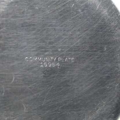 Porringer Bowl, Community Plate, Silverplate, Deauville Pattern, Scrolled Handle, Vintage, SOLD