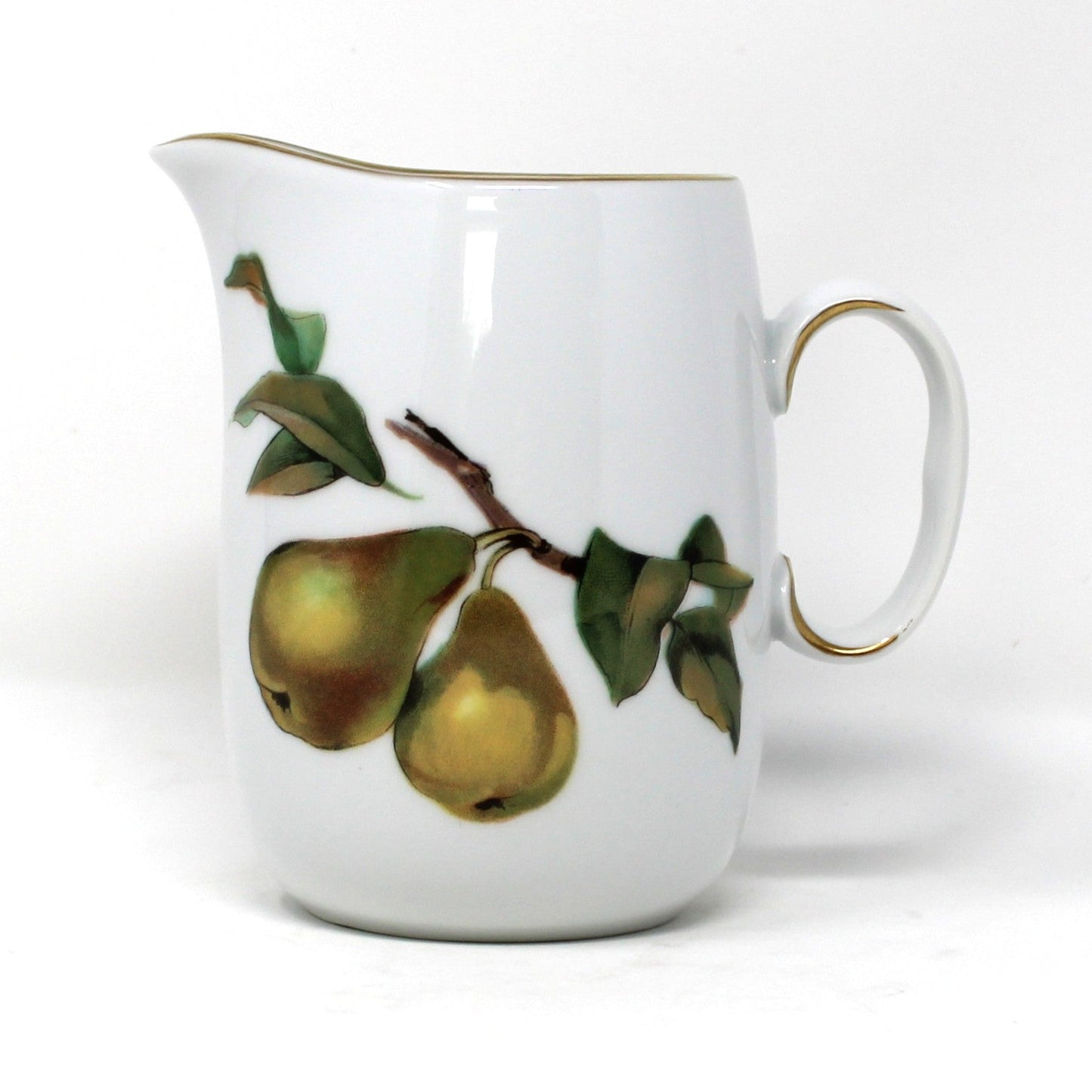 Vintage Creamer, Evesham Gold by Royal Worcester, Elegant Tableware.