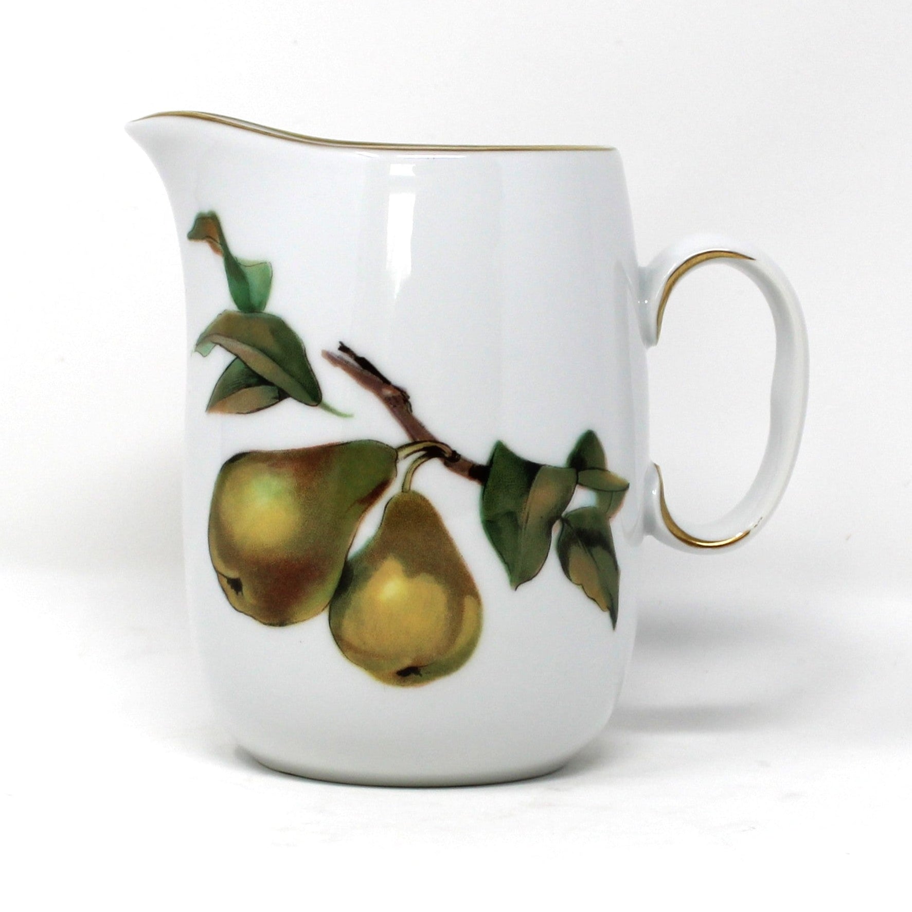 Vintage Creamer, Evesham Gold by Royal Worcester, Elegant Tableware.