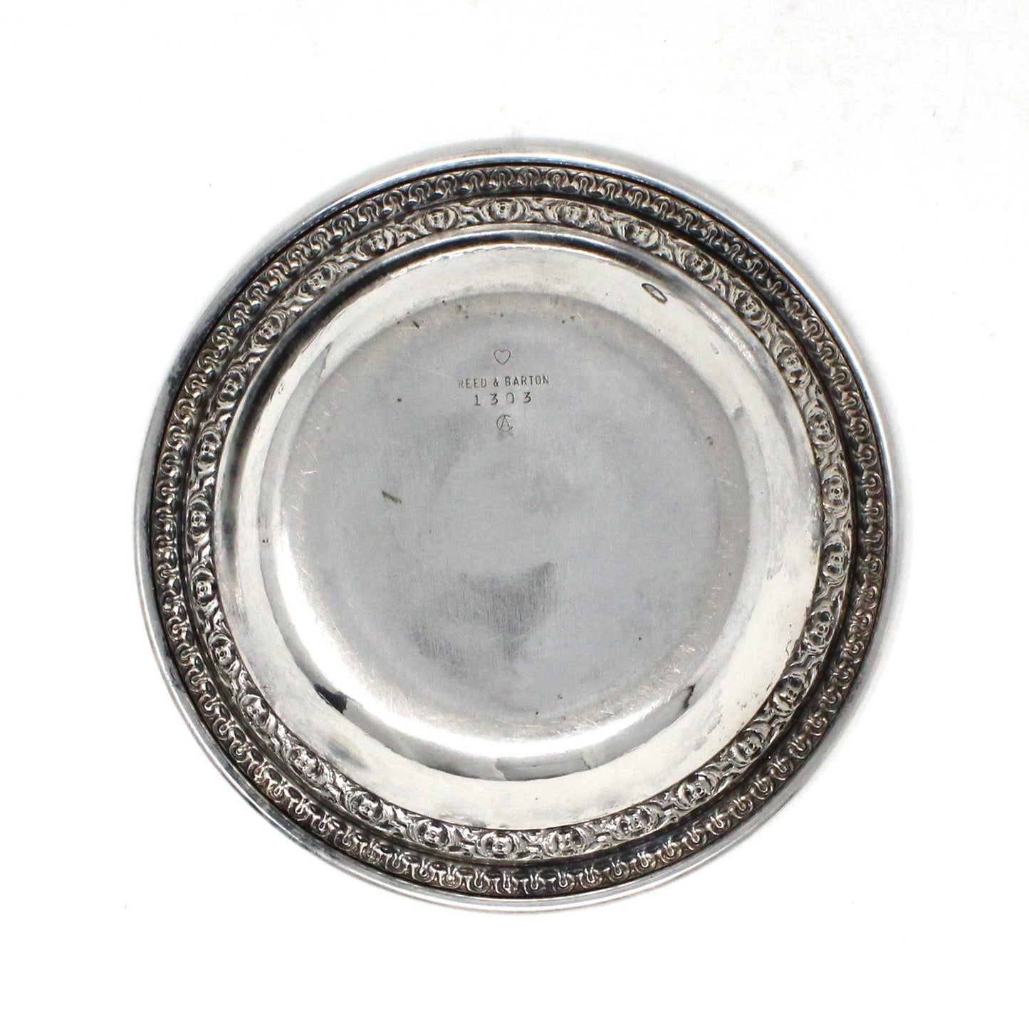 Bon Bon / Candy Dish, Reed & Barton, Silverplate, Ornate Candy Dish 1303, Vintage