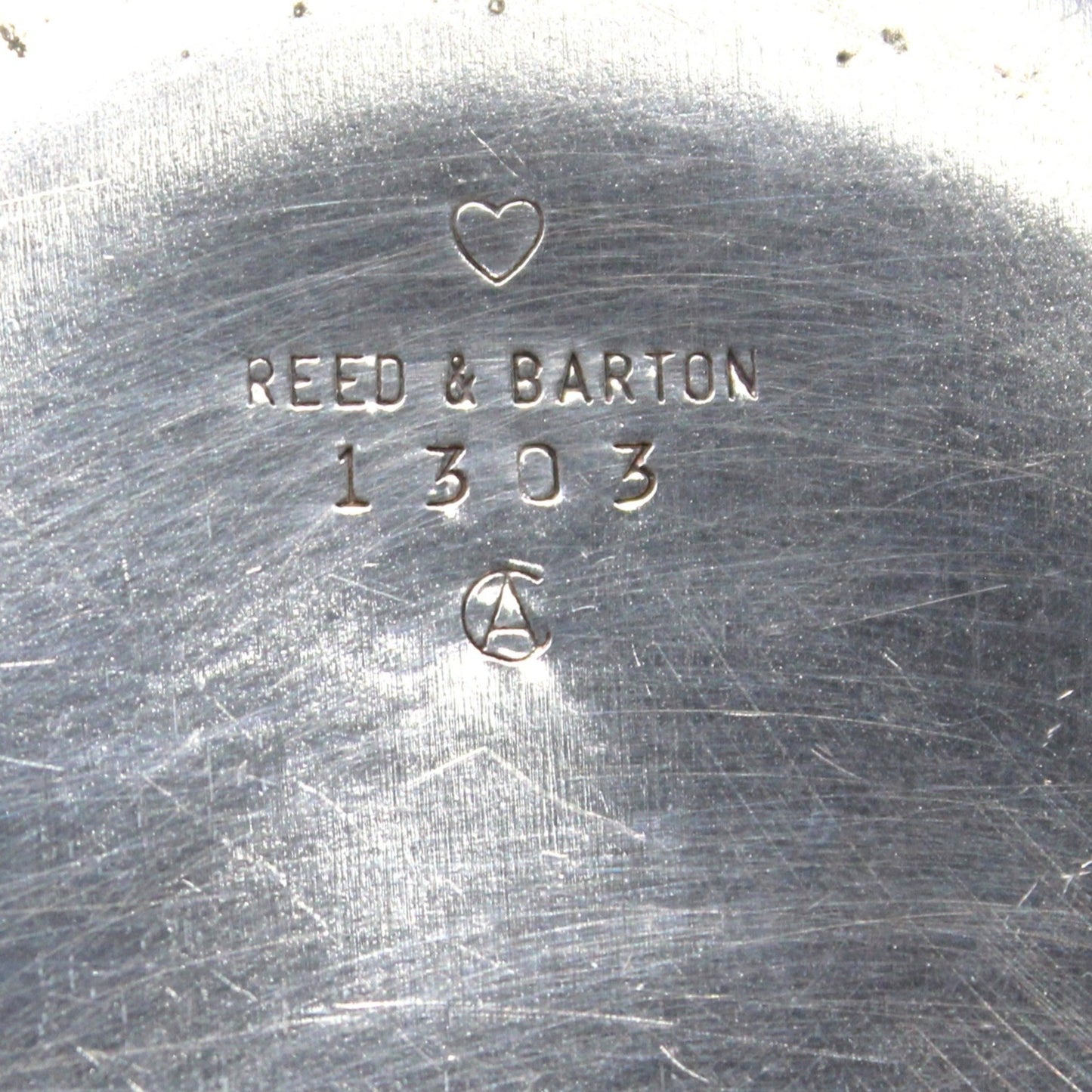 Bon Bon Dish, Reed & Barton, Ornate Candy Dish 1303, Silverplate, Vintage