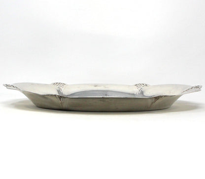 Tray, Wm Rogers, Bread Tray, Reticulated Oval Tray, Silverplate, Antique