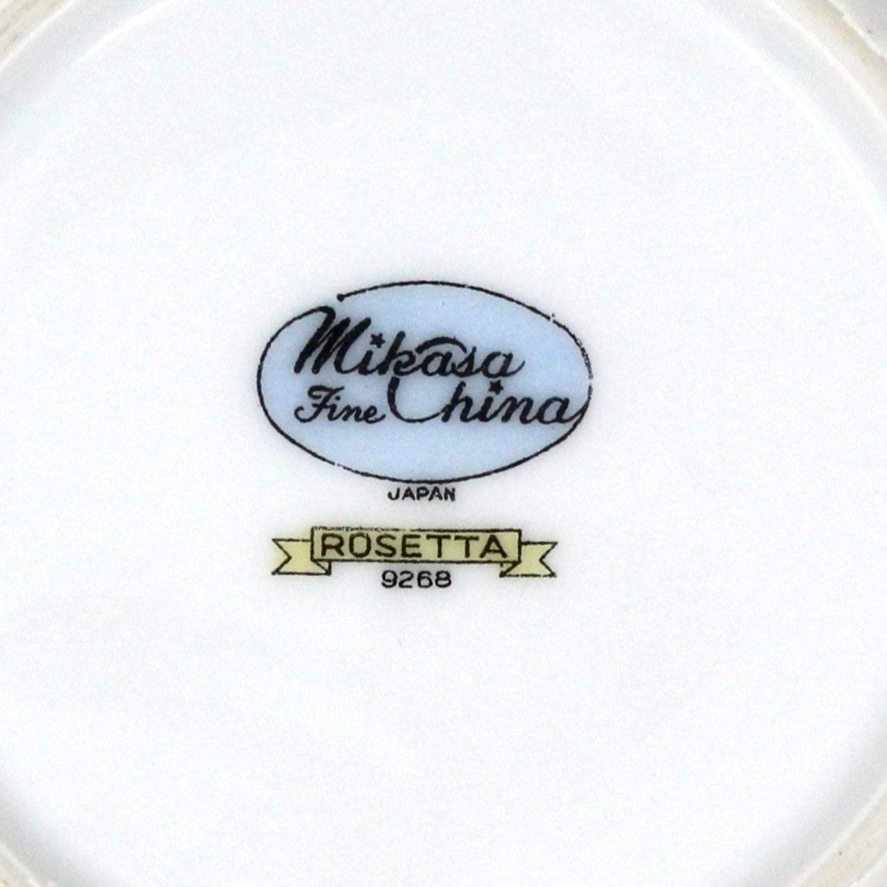 Saucers, Mikasa, Rosetta, Pink Roses, Vintage Japan