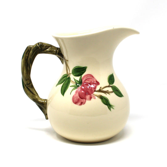 Pitcher, Franciscan, Desert Rose, Gladding McBean, Hand Decorated, Vintage USA, 1950's