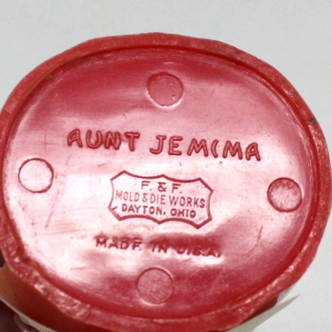 Dispenser, Syrup, Aunt Jemima, Black Americana Collectible, Vintage F&F Mold & Die Works, SOLD