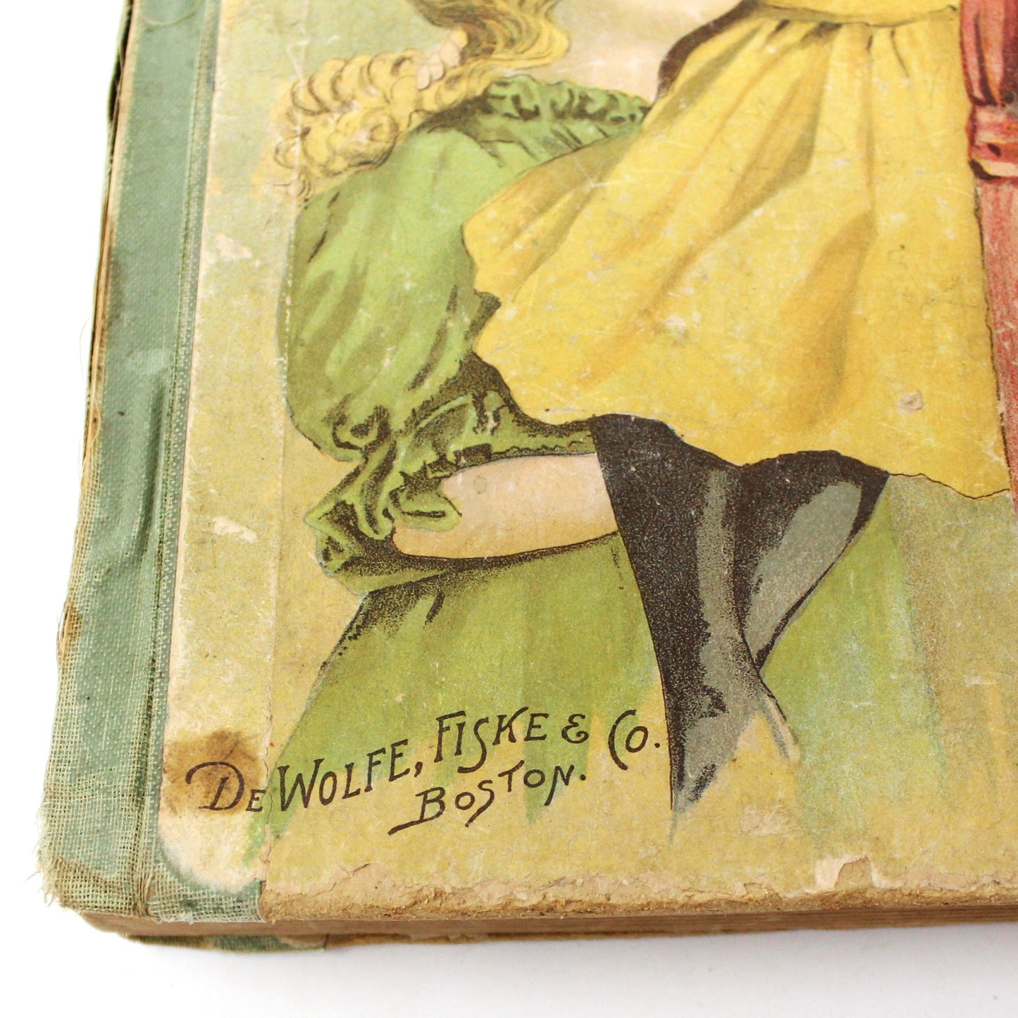 Children's Book, Antique, Chatter, De Wolfe Fiske & Co, 1891