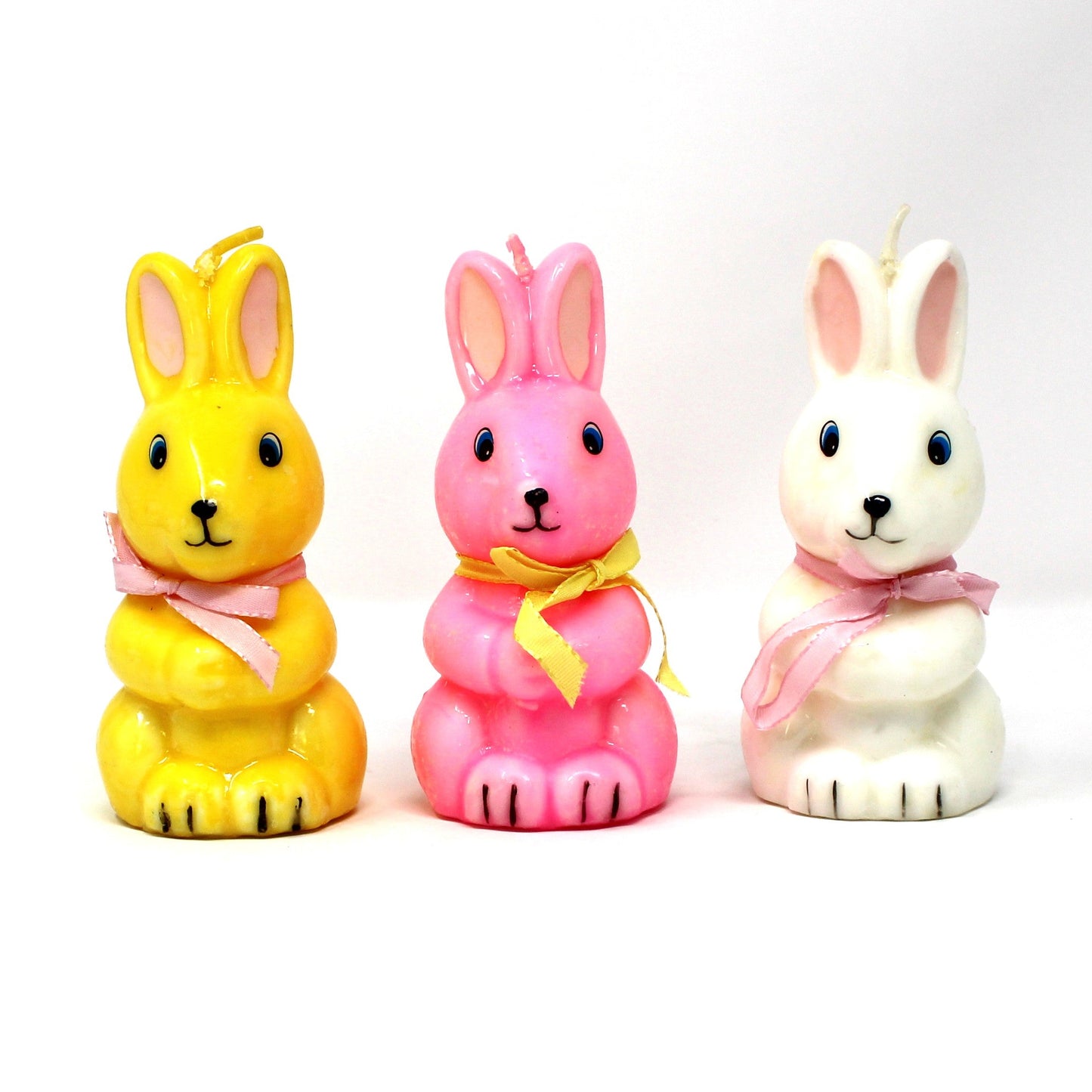Candle, Figural Bunny Rabbit Shape, Never Used, Unburned, Vintage