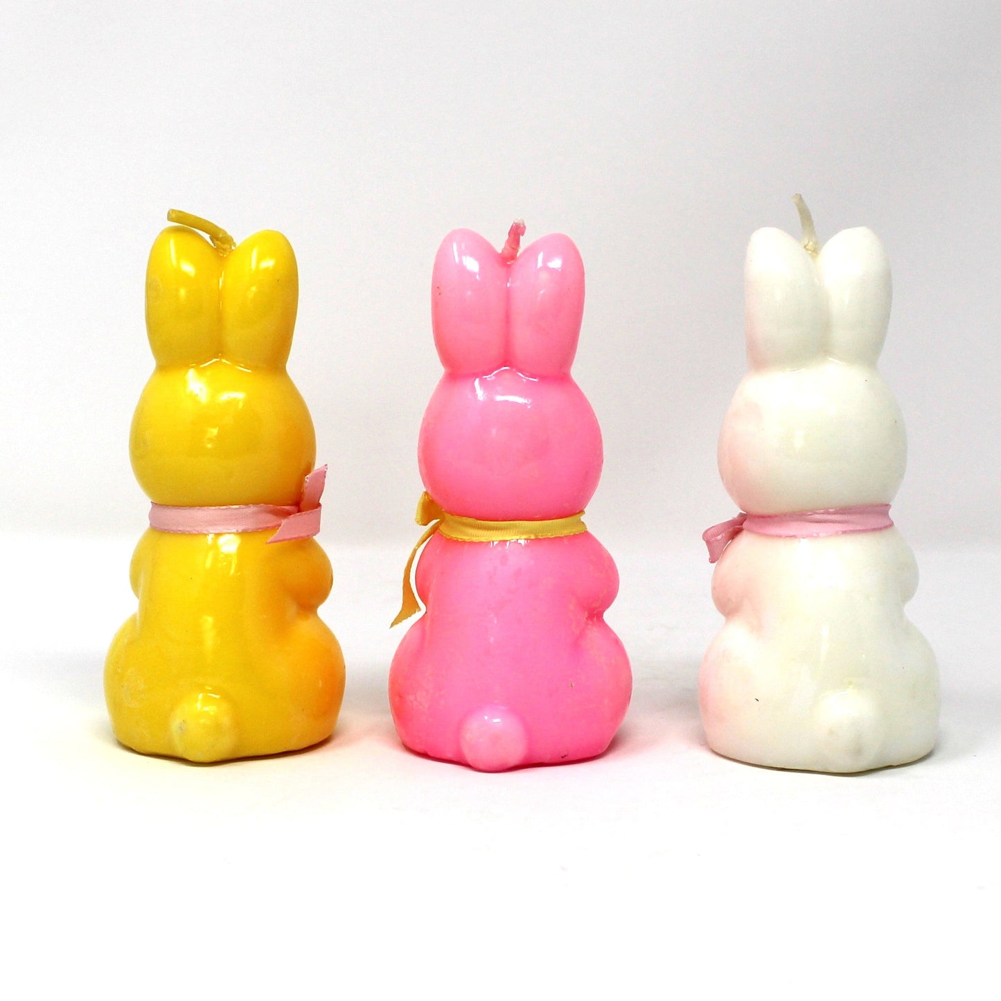 Candle, Figural Bunny Rabbit Shape, Never Used, Unburned, Vintage