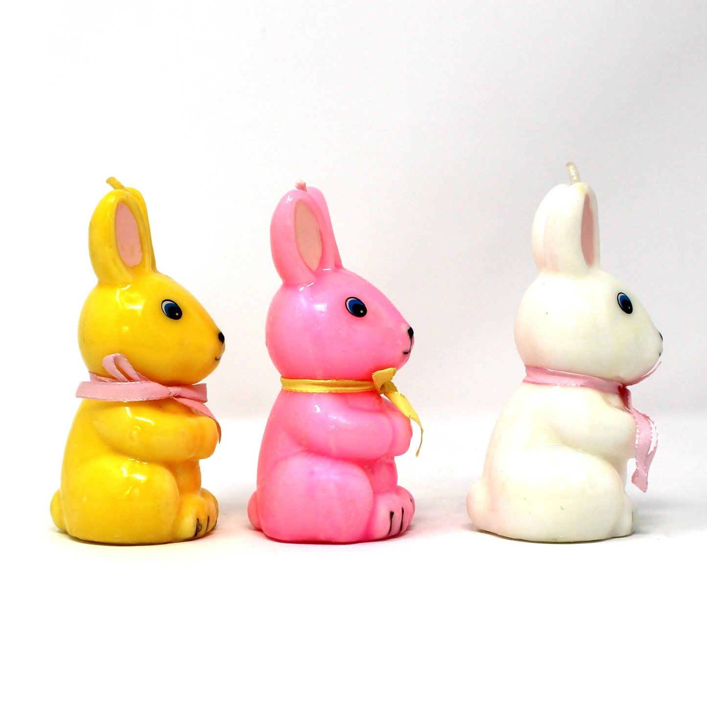 Candle, Figural Bunny Rabbit Shape, Never Used, Unburned, Vintage
