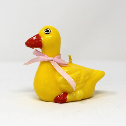 Candle, Figural Duck Shape, Never Used, Unburned, Vintage