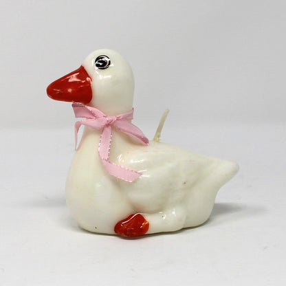 Candle, Figural Duck Shape, Never Used, Unburned, Vintage