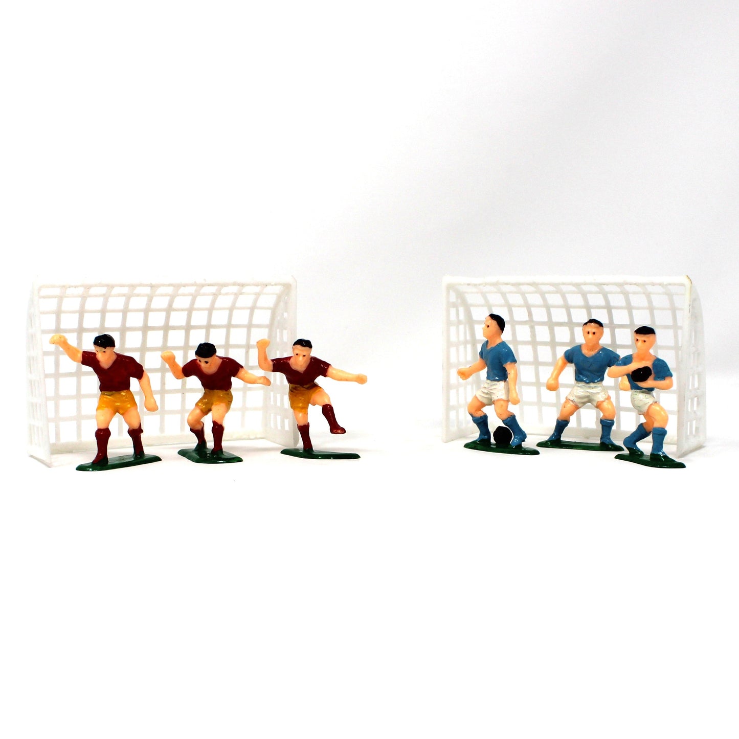 Cake Toppers, Soccer / Football Team Cake & Cupcake Decorations, 8 Pcs, Sports Party Supplies