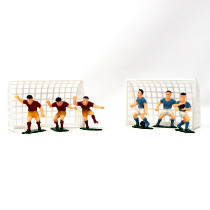 Cake Toppers, Soccer / Football Team Cake & Cupcake Decorations, 8 Pcs, Sports Party Supplies