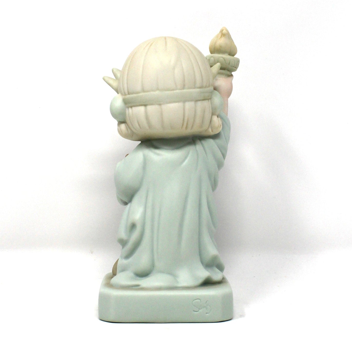 Figurine, Precious Moments, Statue of Liberty, America You're Beautiful, #528862, Enesco, Original Box, 1992