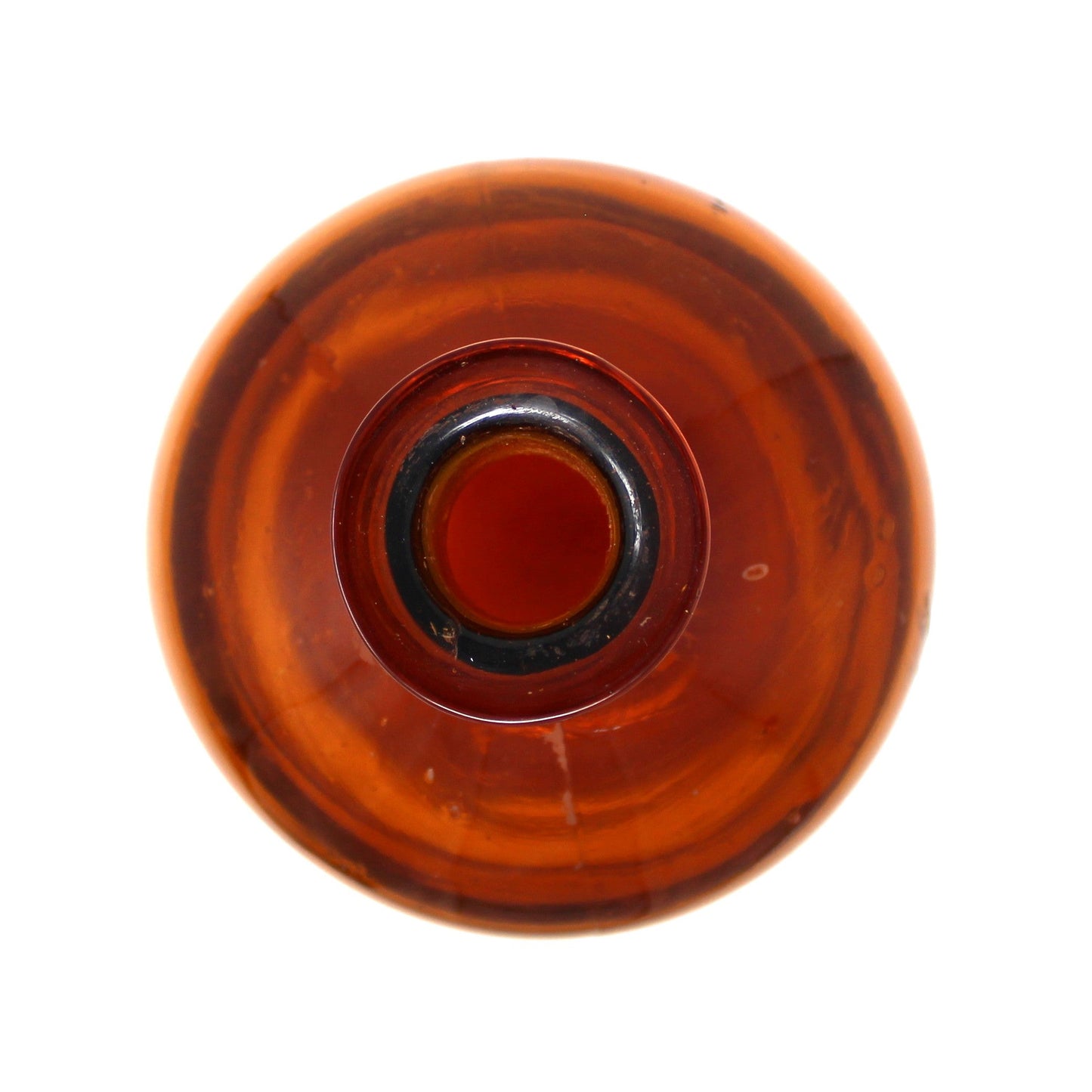 Collectible Bottle, Amber Glass Large Apothecary / Pharmaceutical Bottle, Sharp & Dohme - S&D, Antique