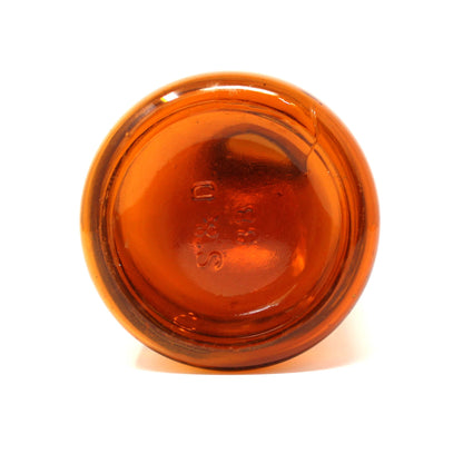 Collectible Bottle, Amber Glass Large Apothecary / Pharmaceutical Bottle, Sharp & Dohme - S&D, Antique