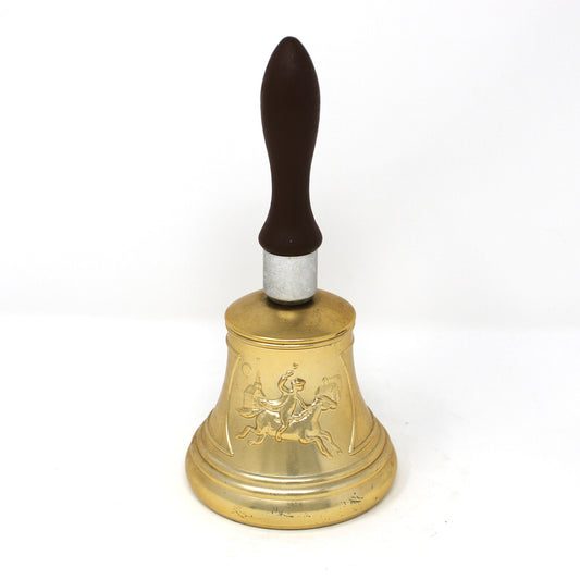 Decanter, Avon, Paul Revere Golden Bell Decanter Patriotic, Vintage, 1979