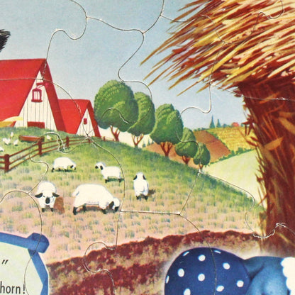 Puzzle, Walzer, Nursery Rhyme, Little Boy Blue, Vintage Tray Puzzle