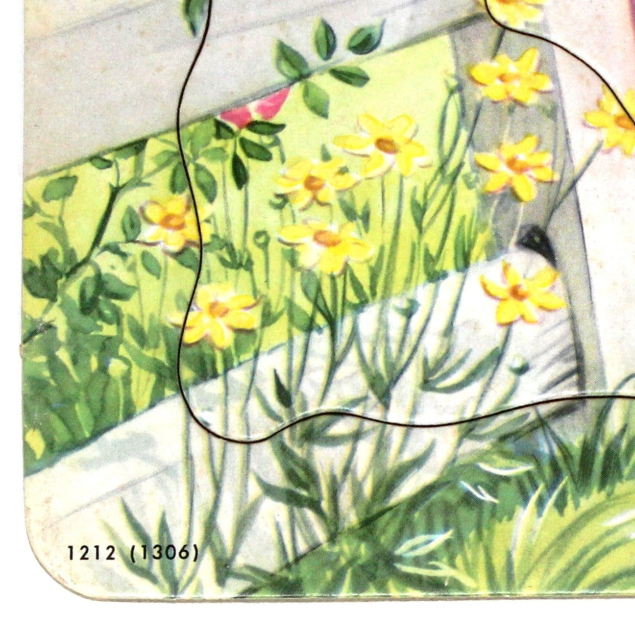 Puzzle, Platt & Munk Co, Nursery Rhyme, Little Bo-Peep Has Lost Her Sheep, Vintage 1952