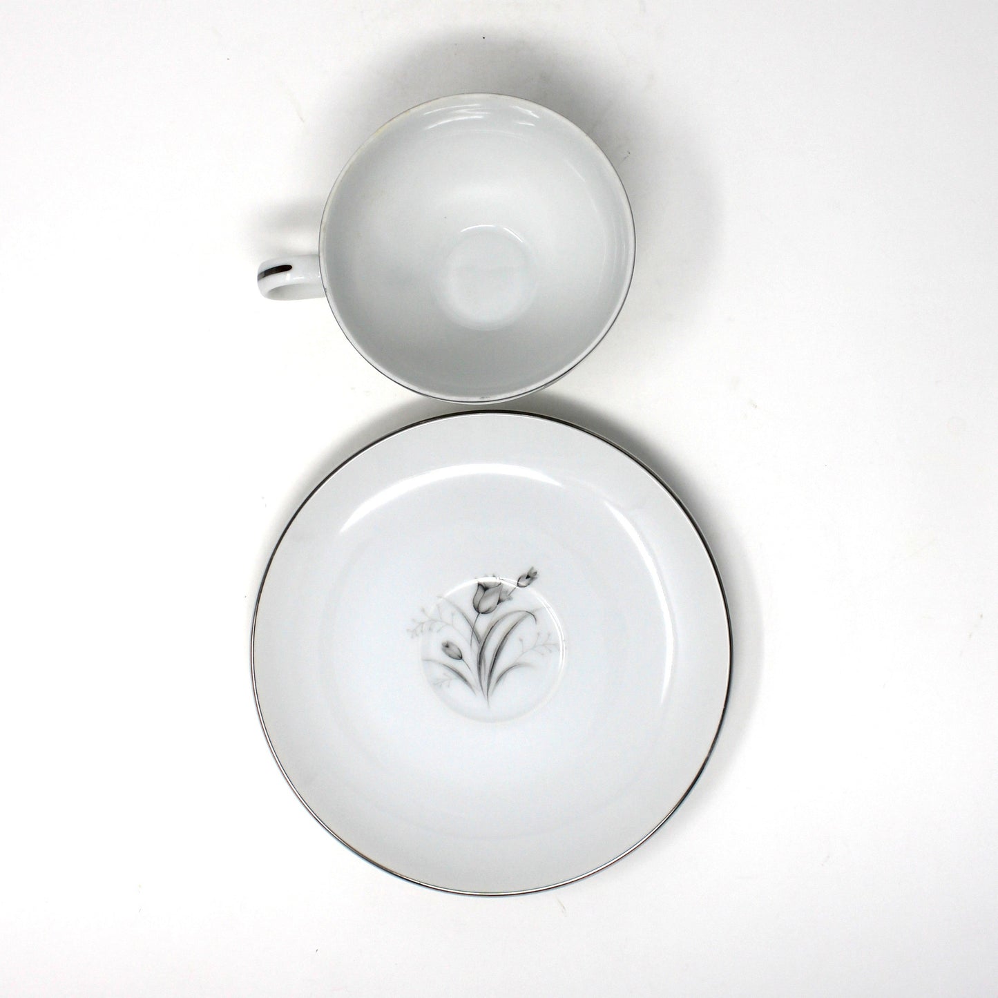 Tea Set, Teapot, Cups and Saucers, Creative, Royal Elegance Pattern, Mid Century Japan, 9 Pcs, Vintage