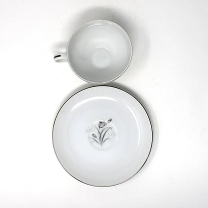 Tea Set, Teapot, Cups and Saucers, Creative, Royal Elegance Pattern, Mid Century Japan, 9 Pcs, Vintage