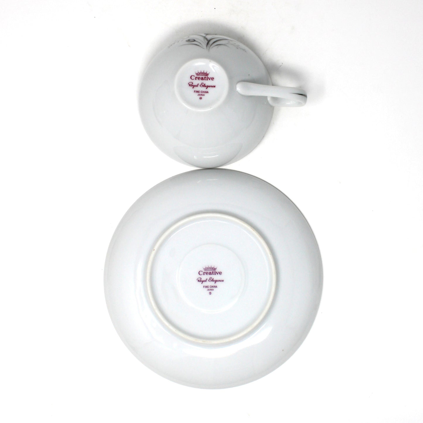Tea Set, Teapot, Cups and Saucers, Creative, Royal Elegance Pattern, Mid Century Japan, 9 Pcs, Vintage