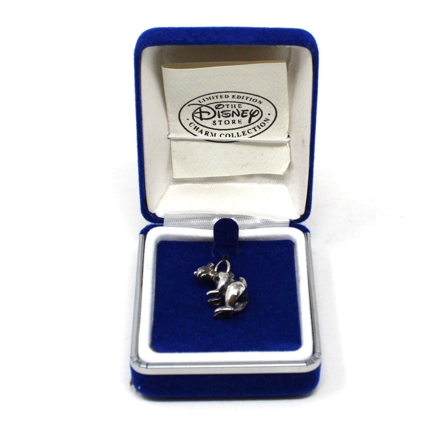 Charm, Disney, Sterling Silver Baloo Bear, Jungle Book Charm, Limited Edition Collectible, Vintage