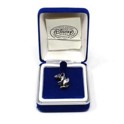 Charm, Disney, Sterling Silver Baloo Bear, Jungle Book Charm, Limited Edition Collectible, Vintage
