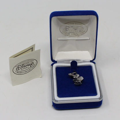 Charm, Disney, Sterling Silver Baloo Bear, Jungle Book Charm, Limited Edition Collectible, Vintage
