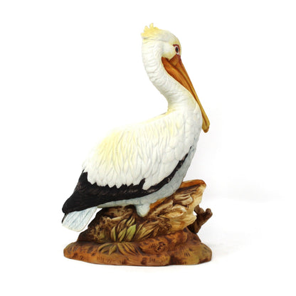 Figurines, Andrea by Sadek, White Pelican #6058, Birds & Country Legacy Collection, Vintage 1989