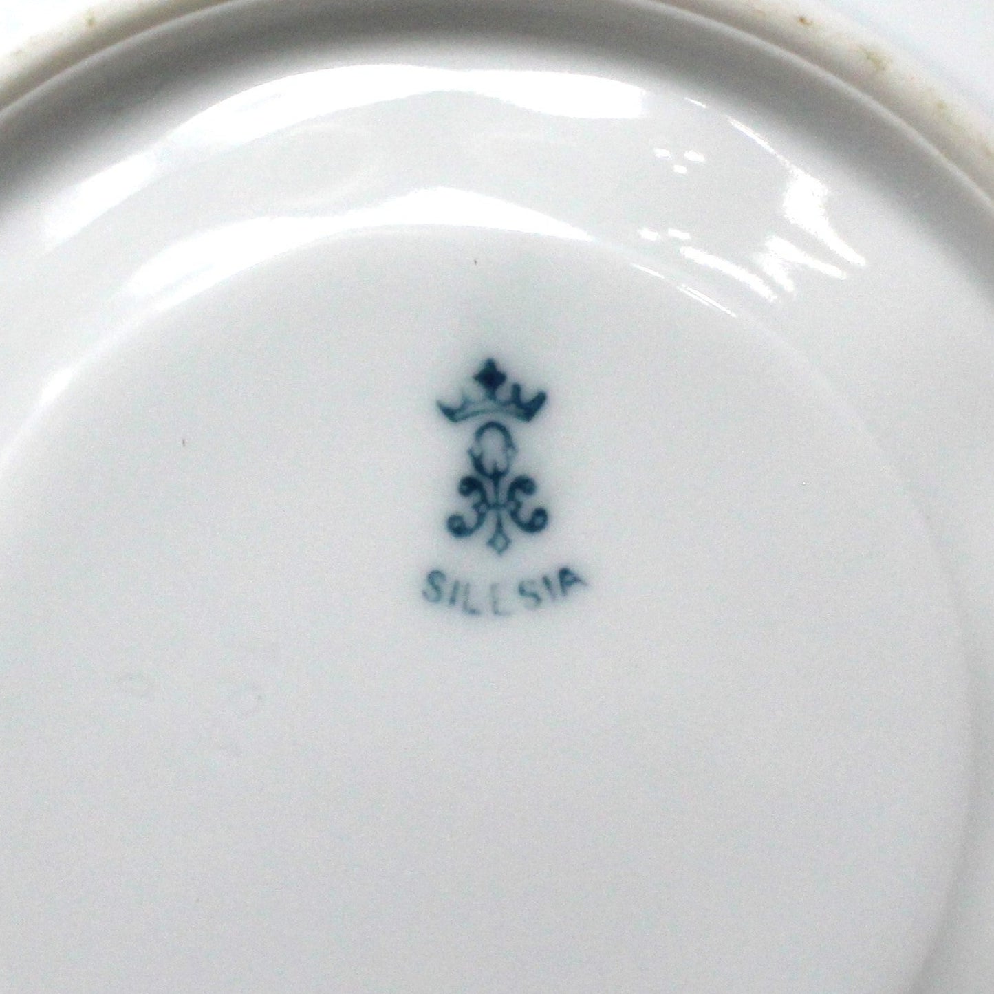Saucers, Hermann Ohme, Silesia Germany, Louis XVI, Antique, Set of 2