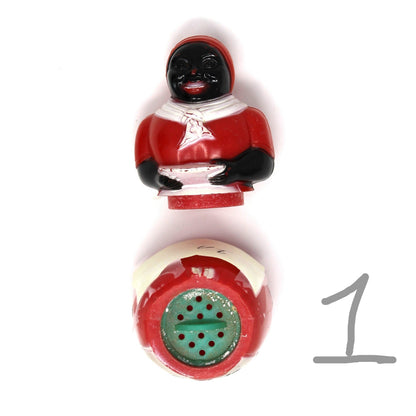 Paprika Shaker, Aunt Jemima Black Americana, F&F Mold & Die Works, Vintage 1949 — Good Condition