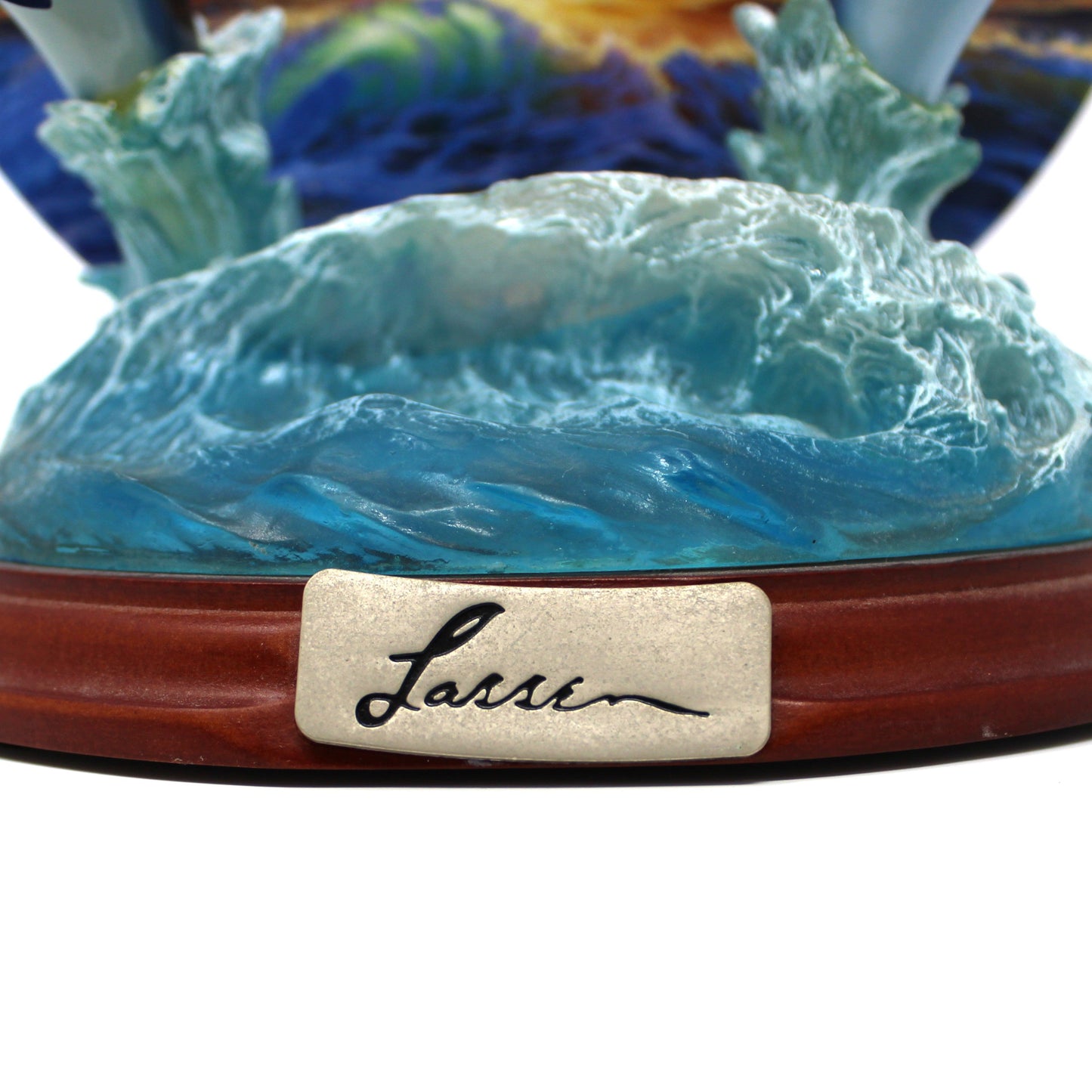 Figurine, Dolphin Majesty, Christian Riese Lassen, Paradise Discovery 1st Issue, Bradford Exchange, Vintage 2000