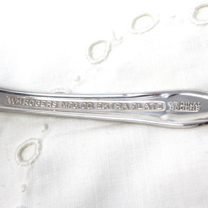 Serving Spoon, Wm Rogers, Silverplate, Camelot, Vintage 1964