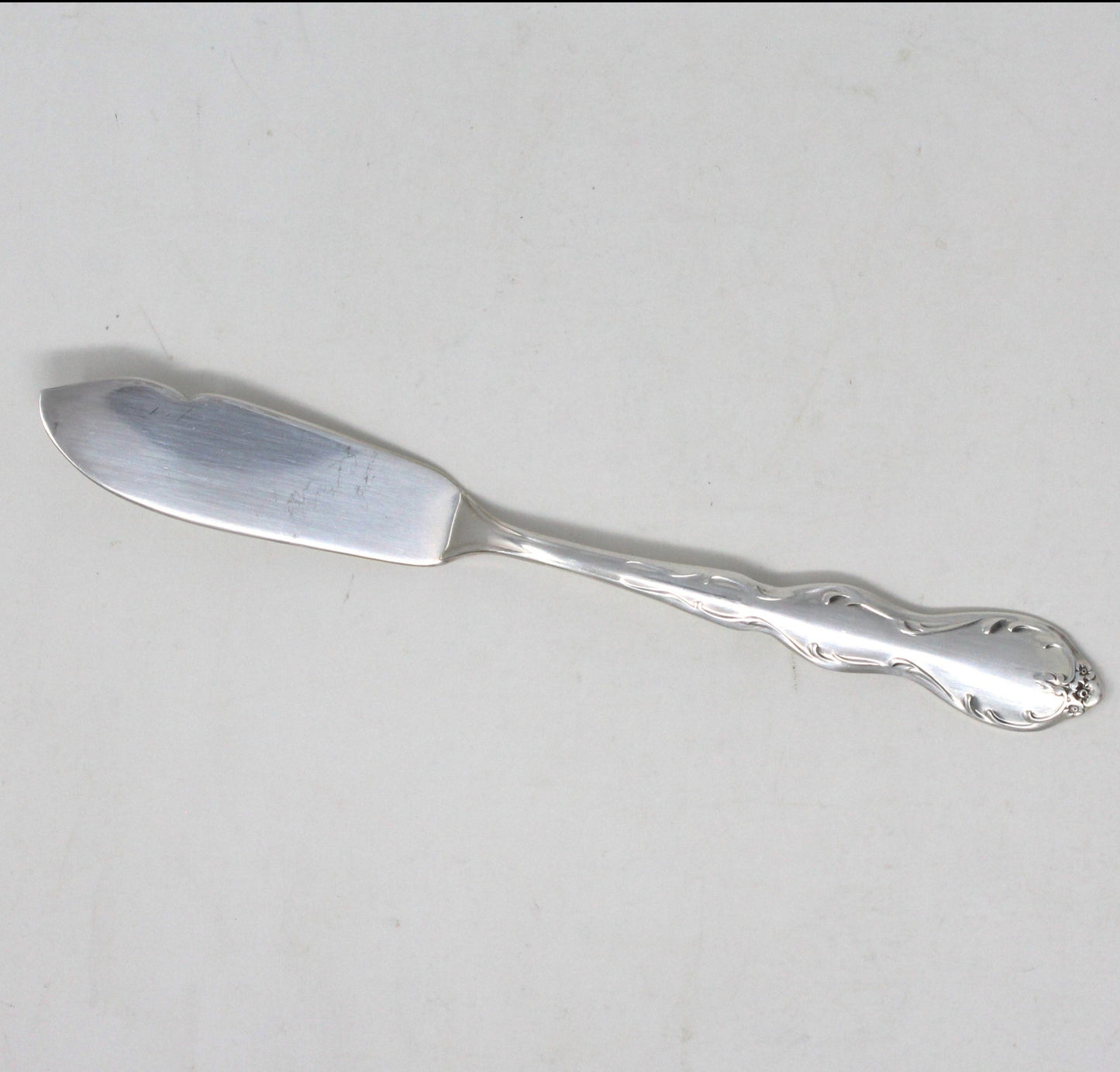 Butter Knife / Spreader, Wm Rogers, Silverplate, Camelot Pattern, Vintage 1964