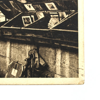 Paris Bouquinistes Postcard, Quai de la Tournelle, Yvon, Antique French Real Photo