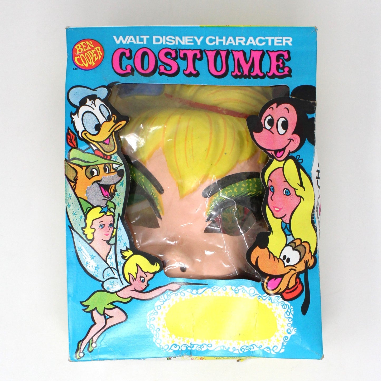 Costume with Mask, Ben Cooper, Walt Disney TinkerBell from Peter Pan, in Original Box, Vintage, SOLD