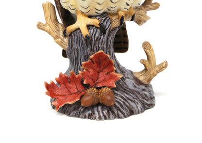 Figurine, Lenox Great Horned Owl, 1991 Porcelain, Vintage, SOLD